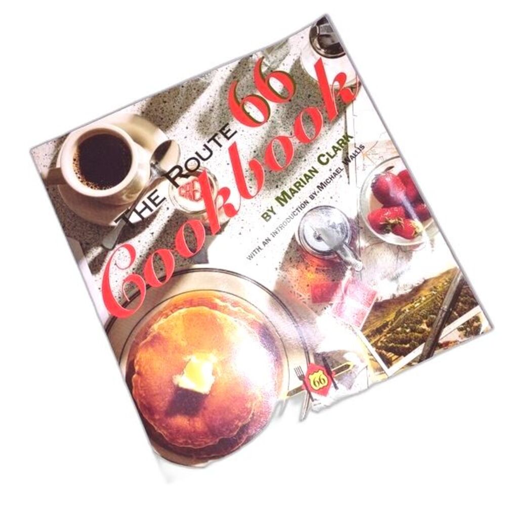 Vintage "The Route 66 Cookbook" by‎ Marian Clark.
